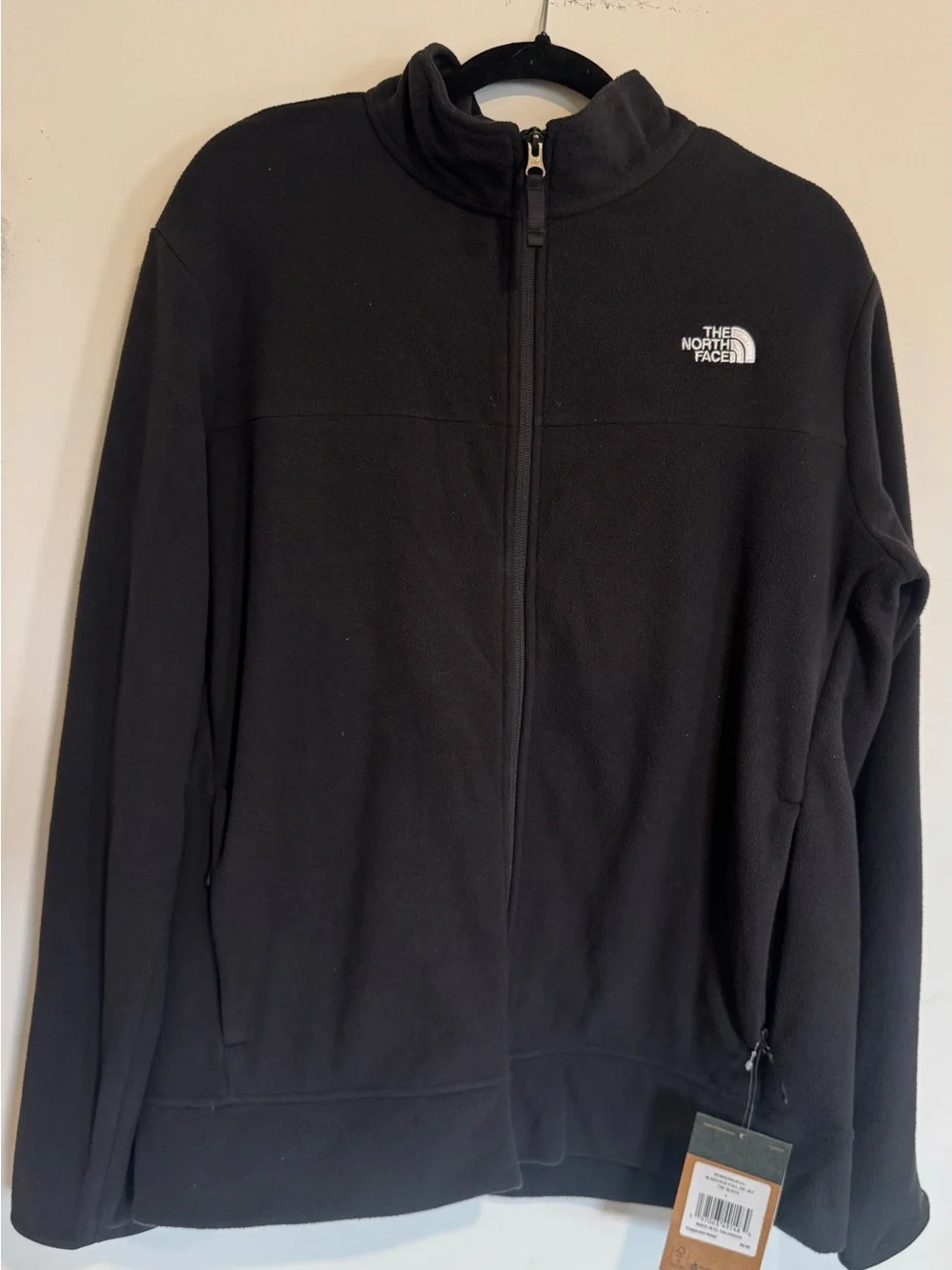 The North Face Black Full-Zip Fleece Jacket